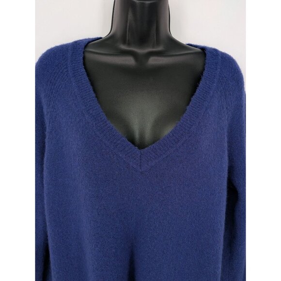 J Crew Pullover Sweater Women Size L Wool Blend Cozy Minimalist Capsule Textured - Picture 3 of 12